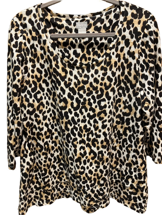 Chico's Tops - 68. WOMENS CHICO’S  2/L DETAIL TOP